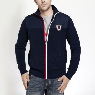 TOMMY HILFIGER SWETER MESKI NA ZAMEK_FULL ZIP